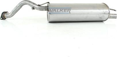 Walker 21251 - Глушник вихлопних газів кінцевий autocars.com.ua