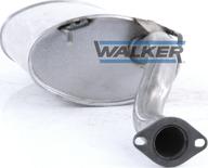Walker 21254 - Глушник вихлопних газів кінцевий autocars.com.ua