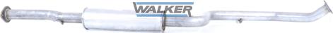 Walker 21437 - Средний глушитель выхлопных газов avtokuzovplus.com.ua