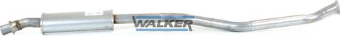 Walker 21867 - Середній глушник вихлопних газів autocars.com.ua
