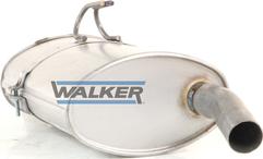 Walker 21900 - Глушник вихлопних газів кінцевий autocars.com.ua