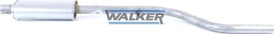 Walker 22045 - Середній глушник вихлопних газів autocars.com.ua