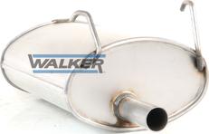 Walker 22201 - Глушник вихлопних газів кінцевий autocars.com.ua