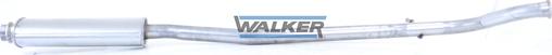Walker 22368 - Средний глушитель выхлопных газов avtokuzovplus.com.ua
