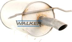 Walker 22461 - Глушник вихлопних газів кінцевий autocars.com.ua