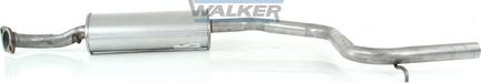 Walker 22600 - Средний глушитель выхлопных газов avtokuzovplus.com.ua