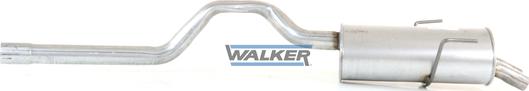 Walker 22611 - Глушник вихлопних газів кінцевий autocars.com.ua