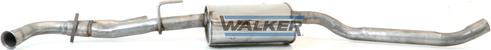 Walker 22620 - Середній глушник вихлопних газів autocars.com.ua