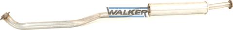 Walker 22631 - Середній глушник вихлопних газів autocars.com.ua