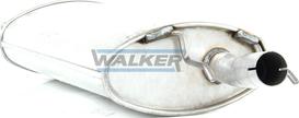 Walker 22646 - Глушник вихлопних газів кінцевий autocars.com.ua