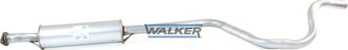 Walker 22660 - Середній глушник вихлопних газів autocars.com.ua