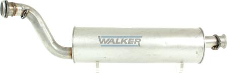 Walker 22668 - Середній глушник вихлопних газів autocars.com.ua
