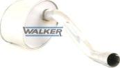 Walker 22748 - Глушник вихлопних газів кінцевий autocars.com.ua