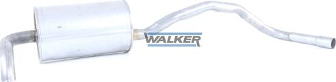 Walker 22759 - Глушник вихлопних газів кінцевий autocars.com.ua