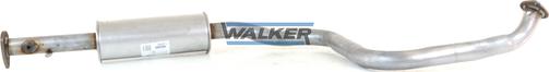 Walker 22765 - Средний глушитель выхлопных газов avtokuzovplus.com.ua