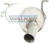 Walker 22776 - Глушник вихлопних газів кінцевий autocars.com.ua