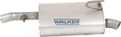 Walker 22787 - Глушник вихлопних газів кінцевий autocars.com.ua