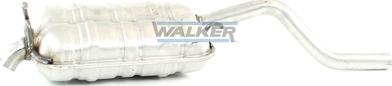 Walker 22857 - Глушник вихлопних газів кінцевий autocars.com.ua