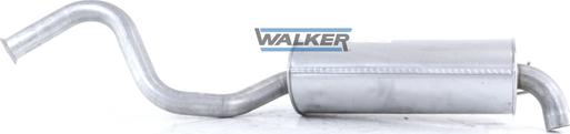 Walker 22858 - Глушник вихлопних газів кінцевий autocars.com.ua