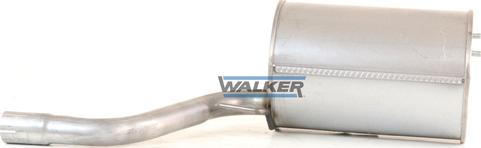 Walker 22863 - Глушник вихлопних газів кінцевий autocars.com.ua