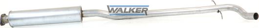 Walker 22872 - Середній глушник вихлопних газів autocars.com.ua