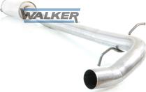 Walker 22872 - Середній глушник вихлопних газів autocars.com.ua