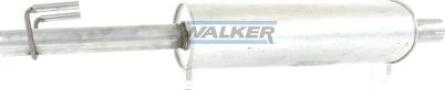 Walker 22879 - Середній глушник вихлопних газів autocars.com.ua