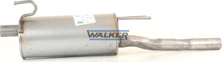 Walker 22936 - Глушник вихлопних газів кінцевий autocars.com.ua