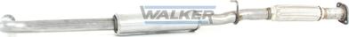 Walker 22945 - Середній глушник вихлопних газів autocars.com.ua