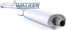 Walker 23027 - Середній глушник вихлопних газів autocars.com.ua