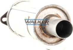 Walker 23031 - Середній глушник вихлопних газів autocars.com.ua