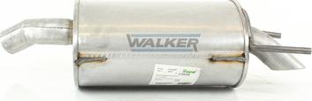 Walker 23038 - Глушитель выхлопных газов, конечный autodnr.net