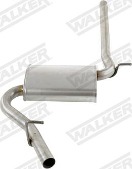 Walker 23054 - Средний глушитель выхлопных газов autodnr.net