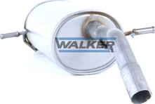 Walker 23125 - Глушник вихлопних газів кінцевий autocars.com.ua