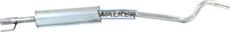 Walker 23139 - Средний глушитель выхлопных газов avtokuzovplus.com.ua