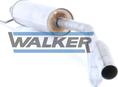 Walker 23140 - Средний глушитель выхлопных газов avtokuzovplus.com.ua