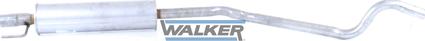 Walker 23140 - Средний глушитель выхлопных газов avtokuzovplus.com.ua