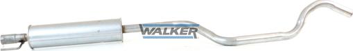 Walker 23142 - Средний глушитель выхлопных газов avtokuzovplus.com.ua