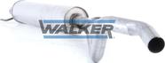 Walker 23144 - Середній глушник вихлопних газів autocars.com.ua