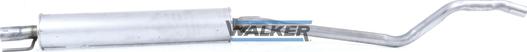 Walker 23144 - Средний глушитель выхлопных газов avtokuzovplus.com.ua