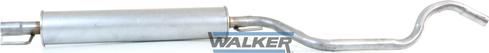 Walker 23157 - Средний глушитель выхлопных газов avtokuzovplus.com.ua