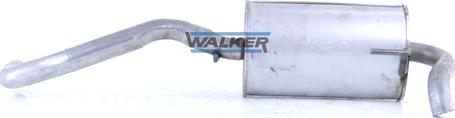 Walker 23173 - Глушник вихлопних газів кінцевий autocars.com.ua