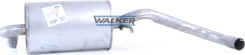 Walker 23173 - Глушник вихлопних газів кінцевий autocars.com.ua