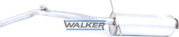 Walker 23193 - Глушник вихлопних газів кінцевий autocars.com.ua