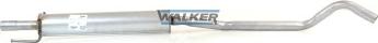 Walker 23254 - Середній глушник вихлопних газів autocars.com.ua