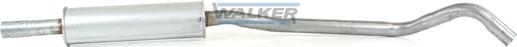 Walker 23255 - Середній глушник вихлопних газів autocars.com.ua