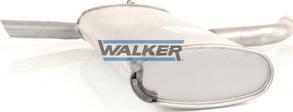 Walker 23261 - Глушник вихлопних газів кінцевий autocars.com.ua