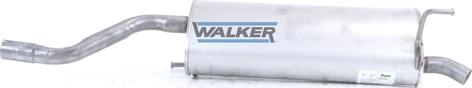 Walker 23353 - Глушник вихлопних газів кінцевий autocars.com.ua
