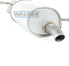 Walker 23393 - Глушник вихлопних газів кінцевий autocars.com.ua