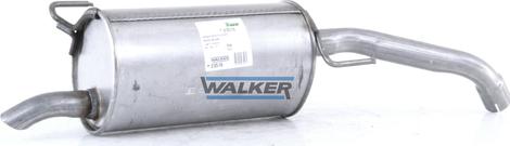 Walker 23516 - Глушитель выхлопных газов, конечный avtokuzovplus.com.ua